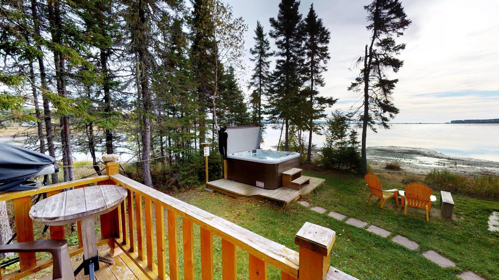 Chalets Du Bout Du Monde Gaspe Exterior photo